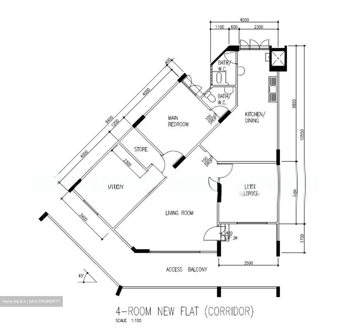 Blk 803 Tampines Avenue 4 (Tampines), HDB 4 Rooms #532326681